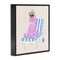 Stupell Industries Trendy Poodle Lounge Chair Framed Giclee, design by Krissy Mast